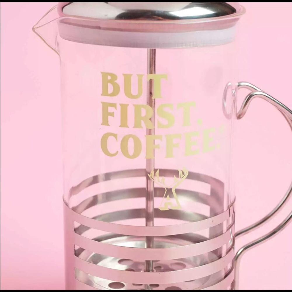 ALFRED 🦌 French Press NIB From Fall FabFitFun Box - Picture 2 of 6